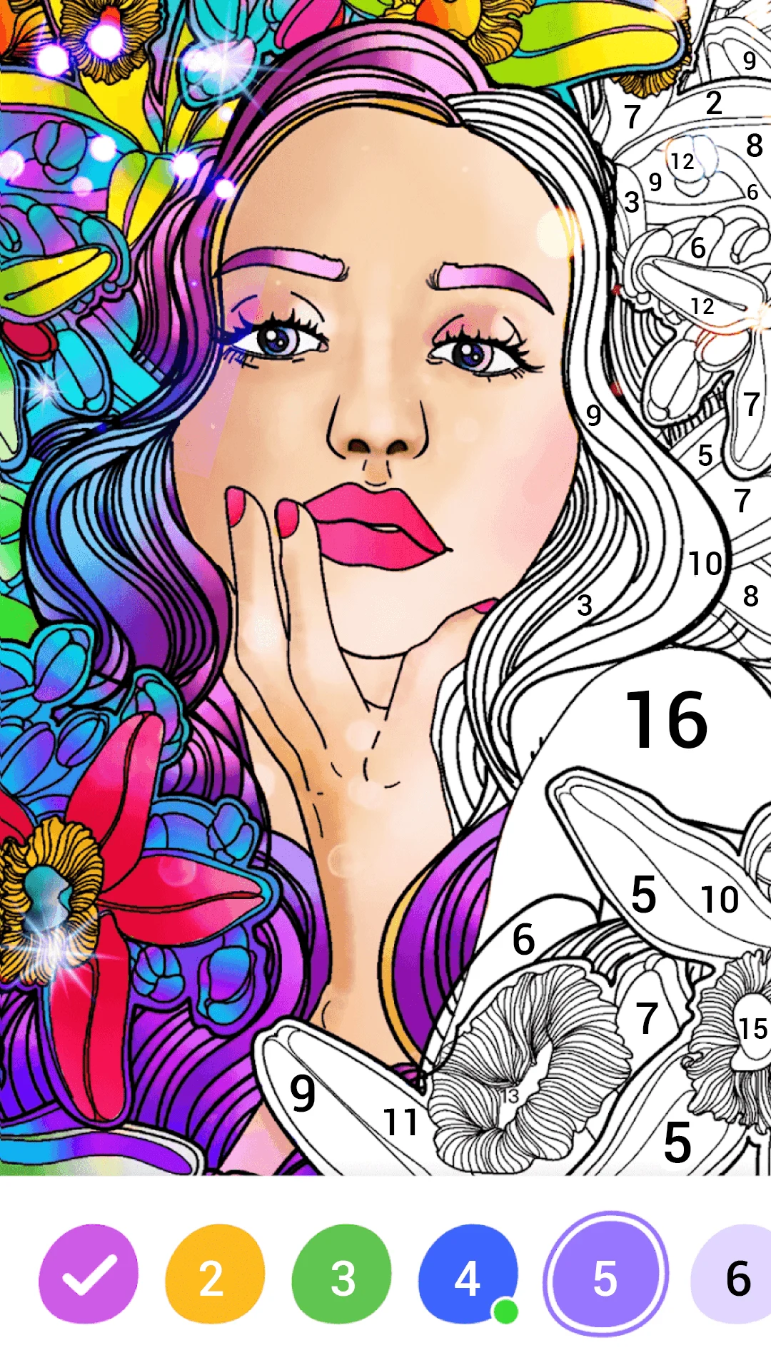 No.Paint: Relaxing Coloring screenshot