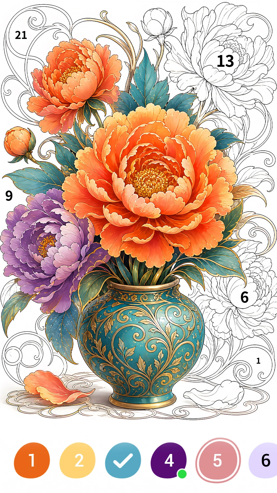 No.Paint: Relaxing Coloring screenshot